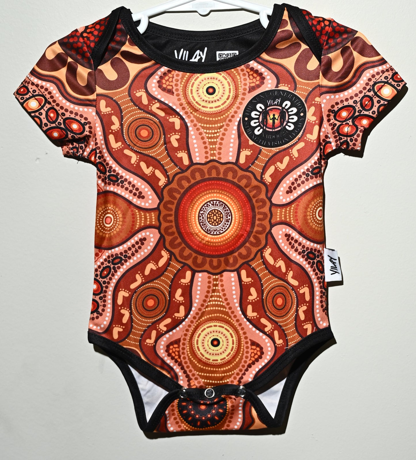 Intergenerational Learning & Sharing on Country baby onesie