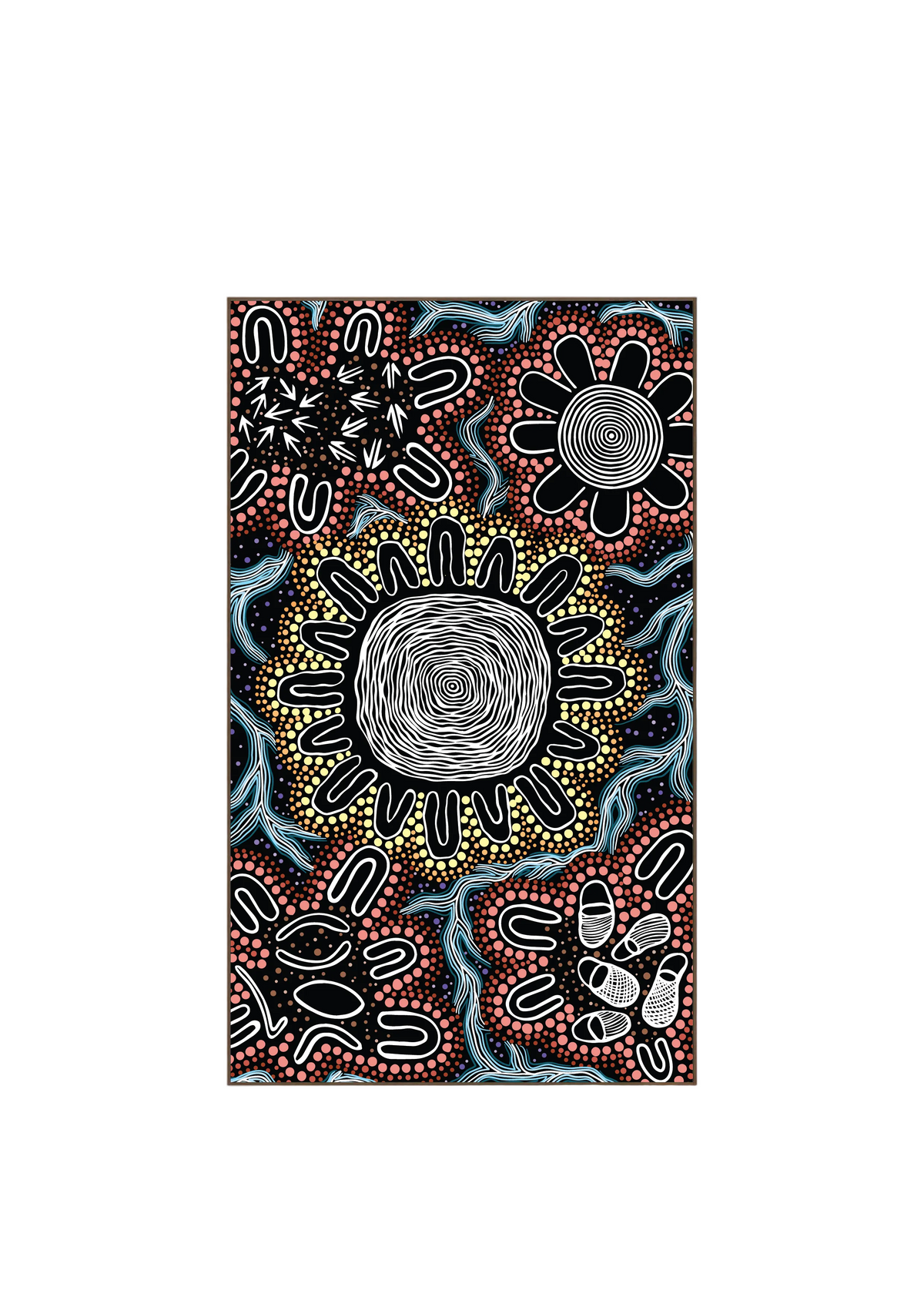 Honouring 50 Years of NAIDOC - Mens Gym Short