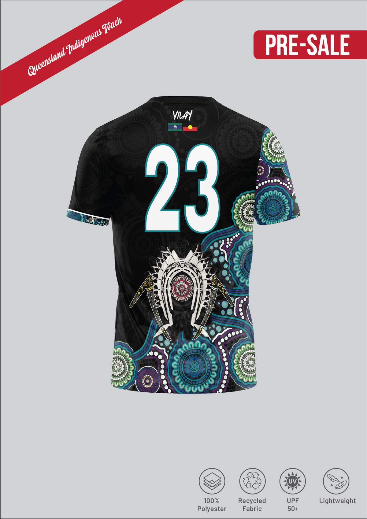 Queensland Indigenous Touch | Sports Shirt