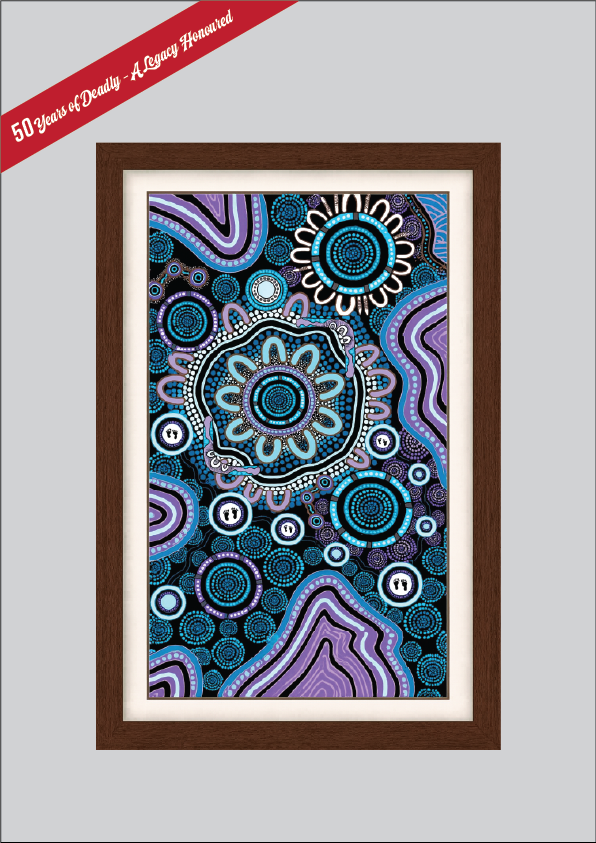 Standing Tall 50 Years - Black Corp Elite Polo