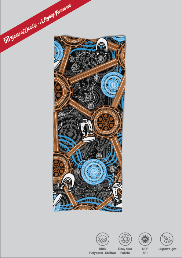 50 Years of Deadly - Scarf