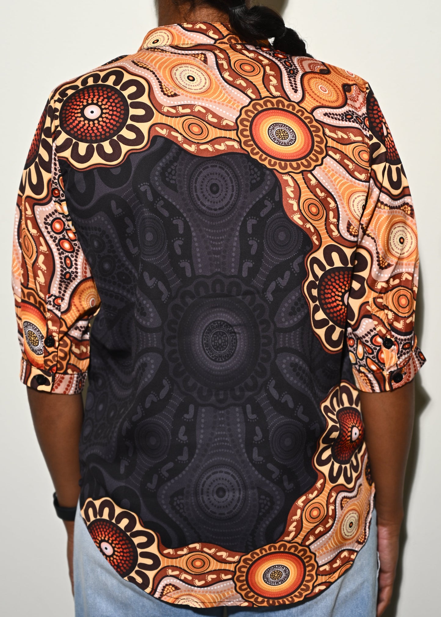 Intergenerational Learning & Sharing on Country  Ladies Blouse