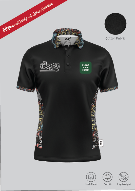 Honouring 50 Years of NAIDOC - Cotton Polo