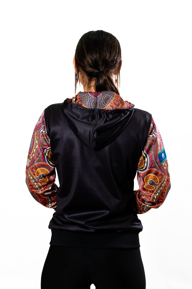 Anwernekenhe Akngerrepate Mapeke (Eastern Arrernte) - Full Zipper Hoodie - Men and Womens