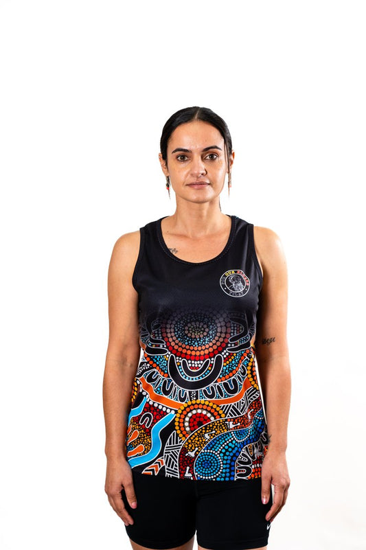 Walking With Elders - Sport Singlet - Womens and Mens