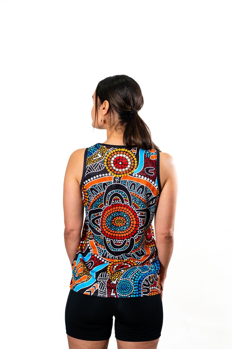 Walking With Elders - Sport Singlet - Womens and Mens