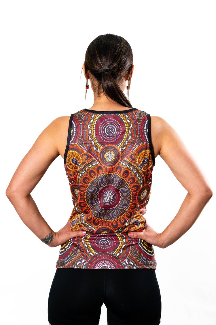 Anwernekenhe Akngerrepate Mapeke (Eastern Arrernte) - Sport Singlet - Womens and Mens