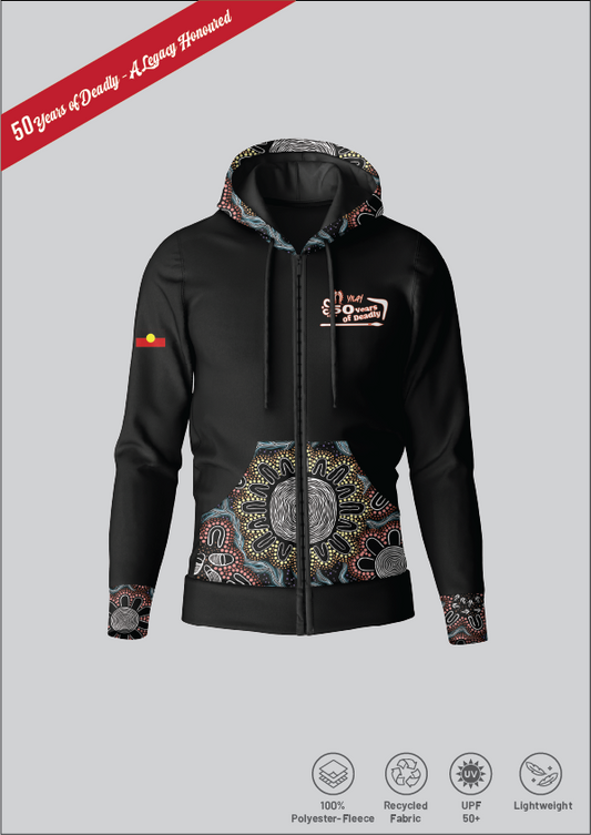 Honouring 50 Years of NAIDOC - Zipper Hoodie