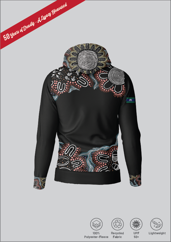 Honouring 50 Years of NAIDOC - Zipper Hoodie