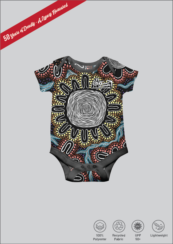 Honouring 50 Years of NAIDOC - Baby Onesie