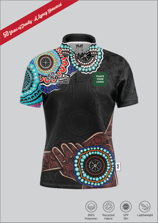 Culture Lives On - Black Corp Elite Polo