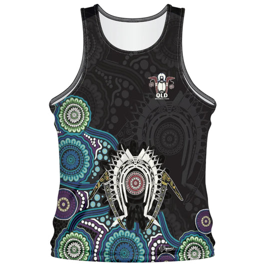 Queensland Indigenous Touch - Sports Singlet