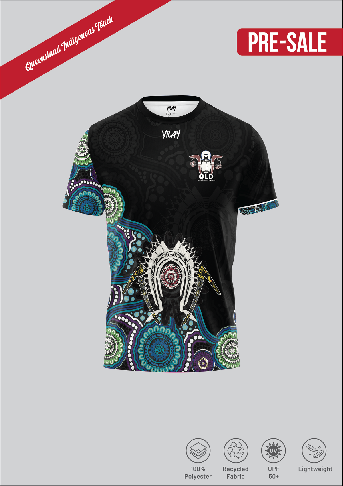 Queensland Indigenous Touch | Sports Shirt