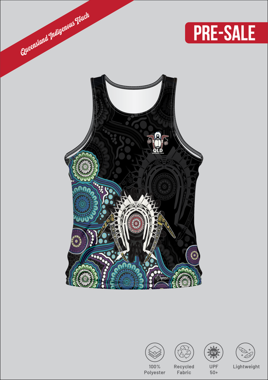 Queensland Indigenous Touch | Sports Singlet