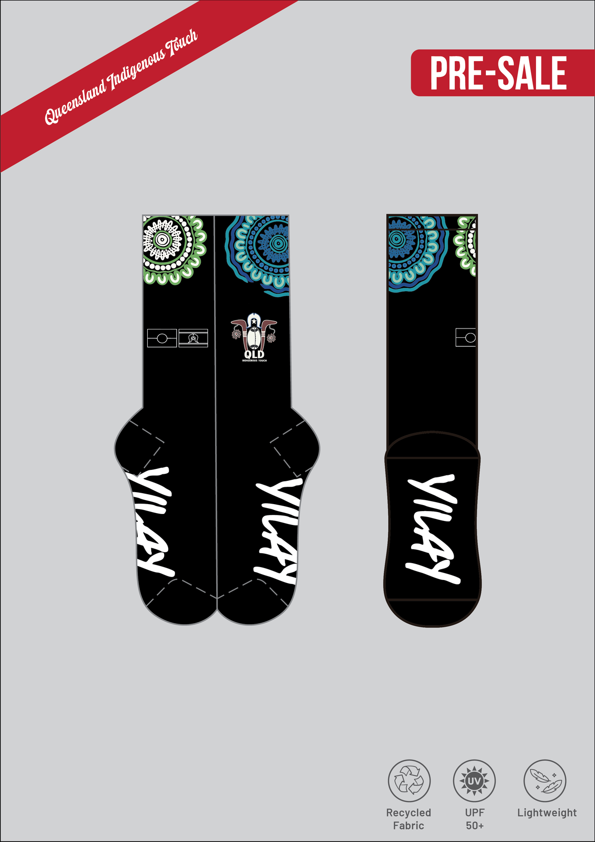 Queensland Indigenous Touch | Socks