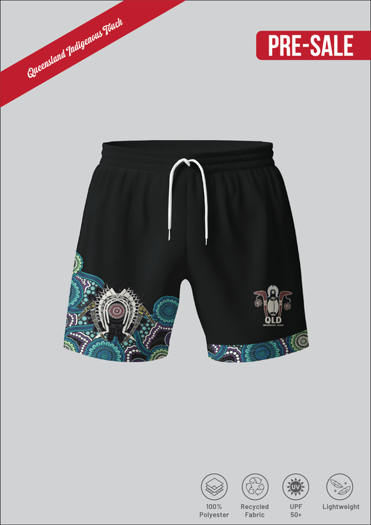 Queensland Indigenous Touch | Sports Shorts