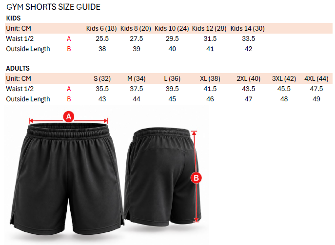Queensland Indigenous Touch | Sports Shorts