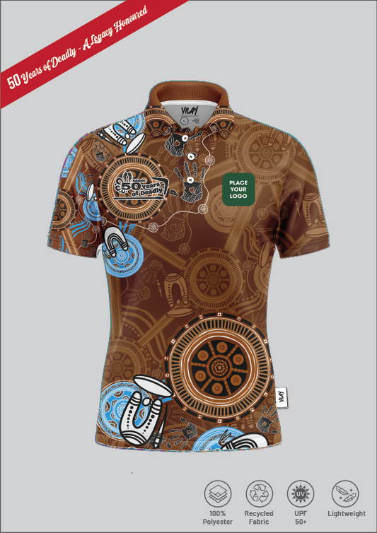 50 Years of Deadly - Coloured Corp Elite Polo