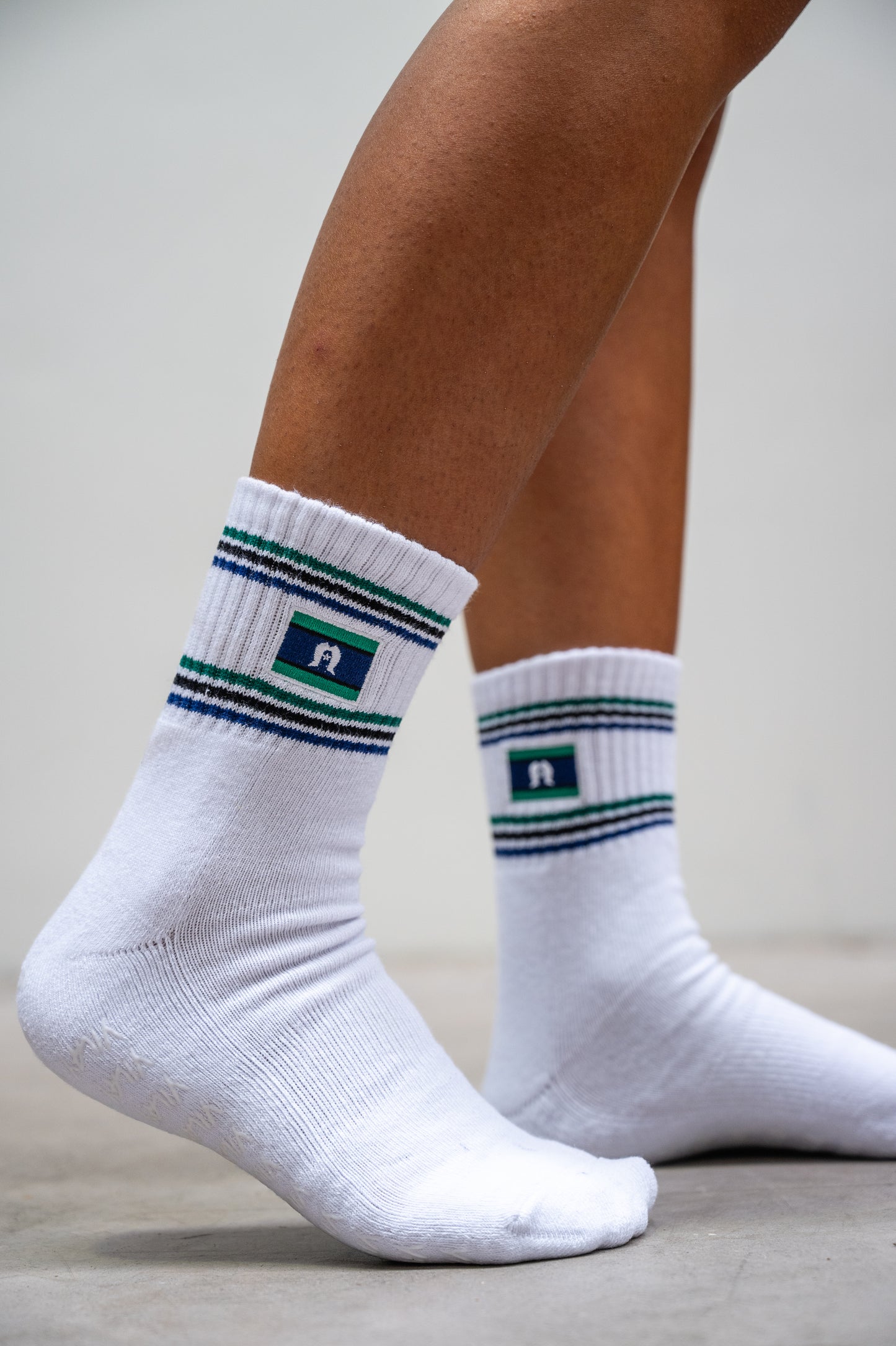 Torres Strait Island - Grip Socks White Unisex