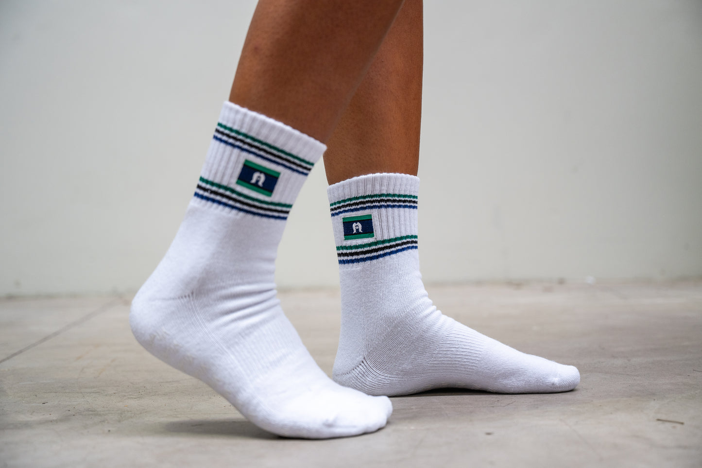 Torres Strait Island - Grip Socks White Unisex