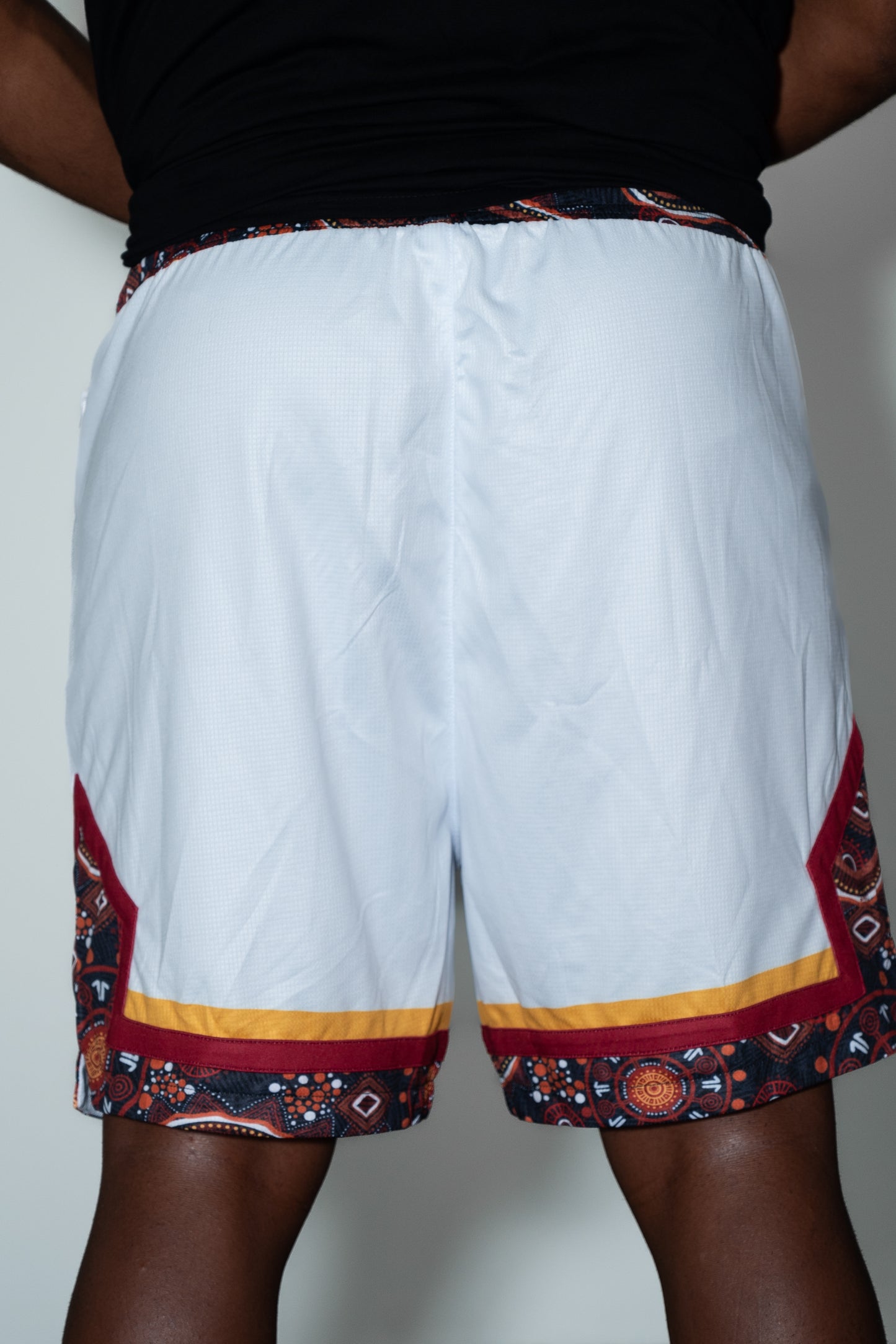 Male - White Basketball Shorts - Unisex