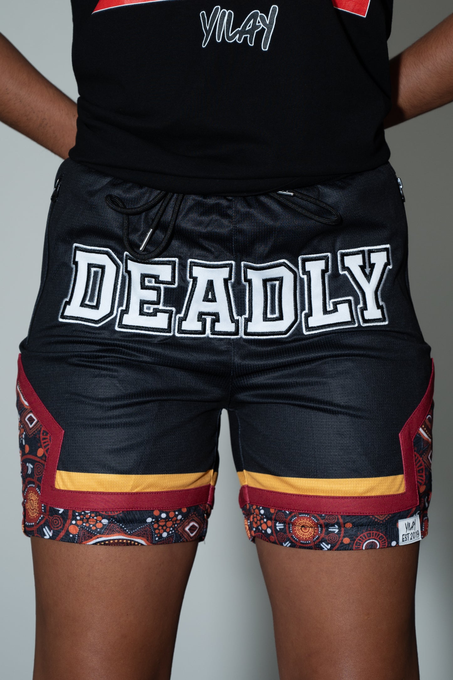 Ladies - Black Basketball Shorts