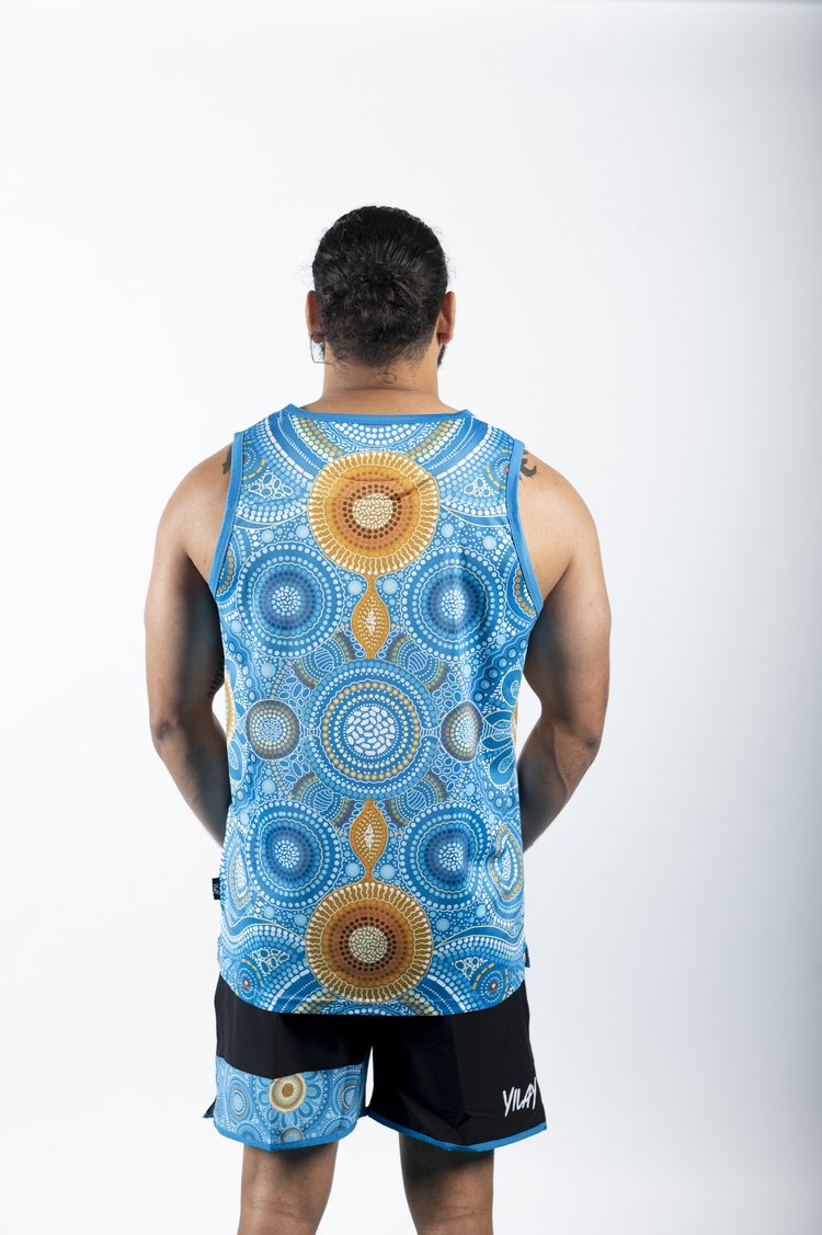 Iterlarentye Anwernekenhe Arratye Atnyenetyeke (Eastern Arrernte) Sport Singlet - MEN'S