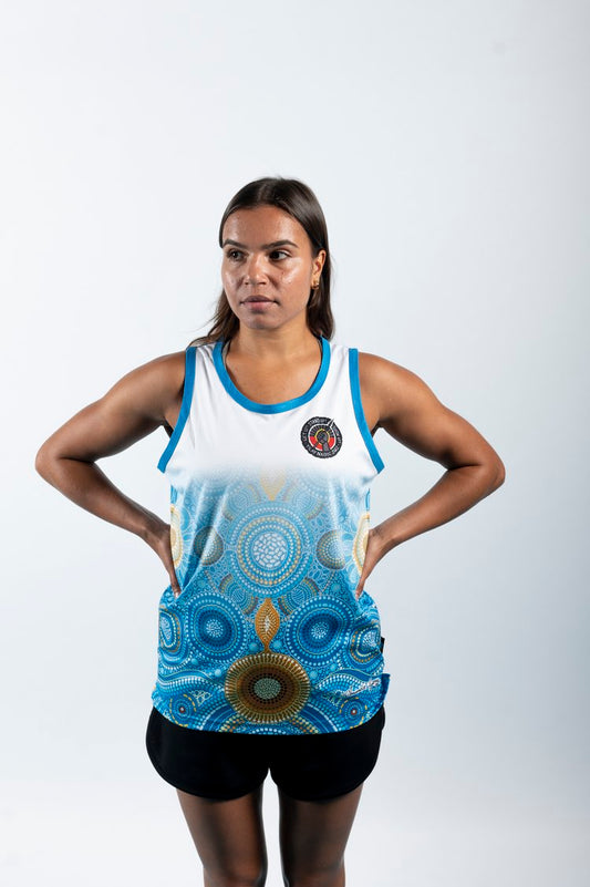 Iterlarentye Anwernekenhe Arratye Atnyenetyeke (Eastern Arrernte) Sport Singlet - WOMEN'S