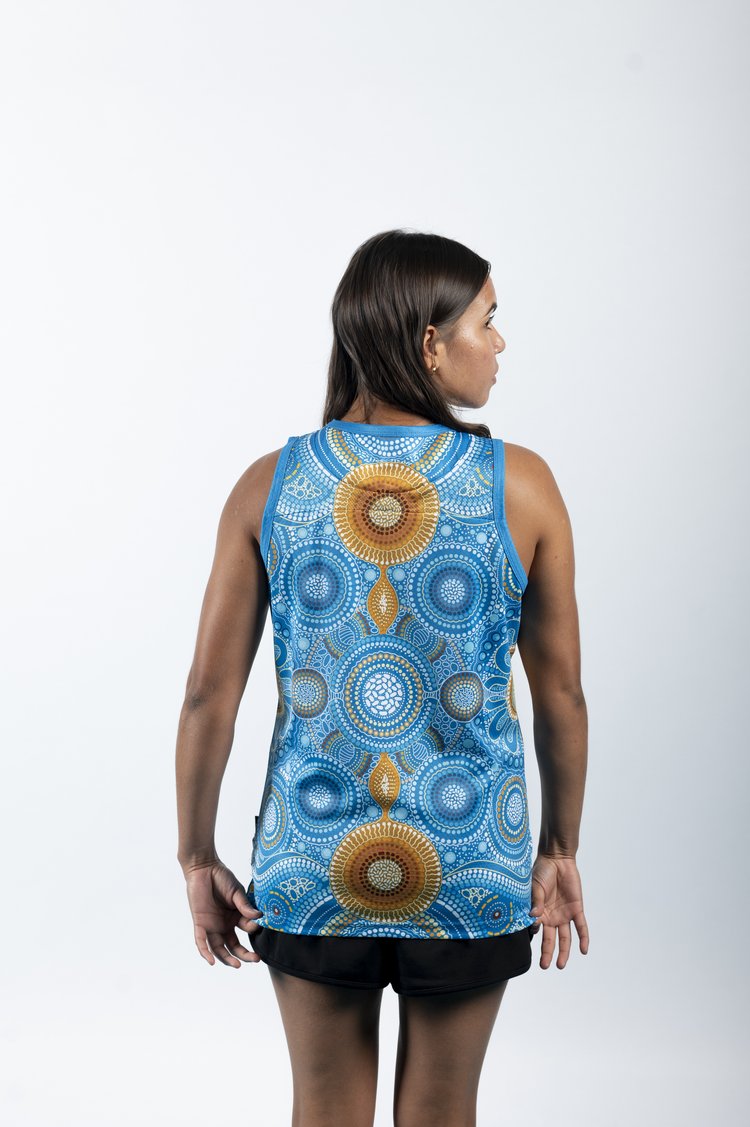 Iterlarentye Anwernekenhe Arratye Atnyenetyeke (Eastern Arrernte) Sport Singlet - WOMEN'S