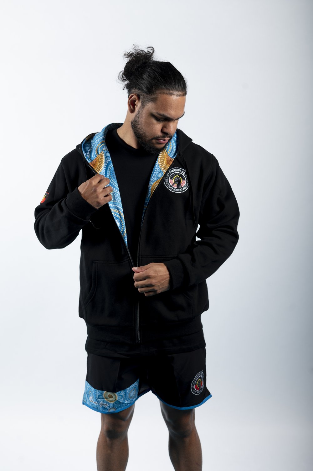 Iterlarentye Anwernekenhe Arratye Atnyenetyeke (Eastern Arrernte) - Cotton/Poly Hoodie - MEN'S