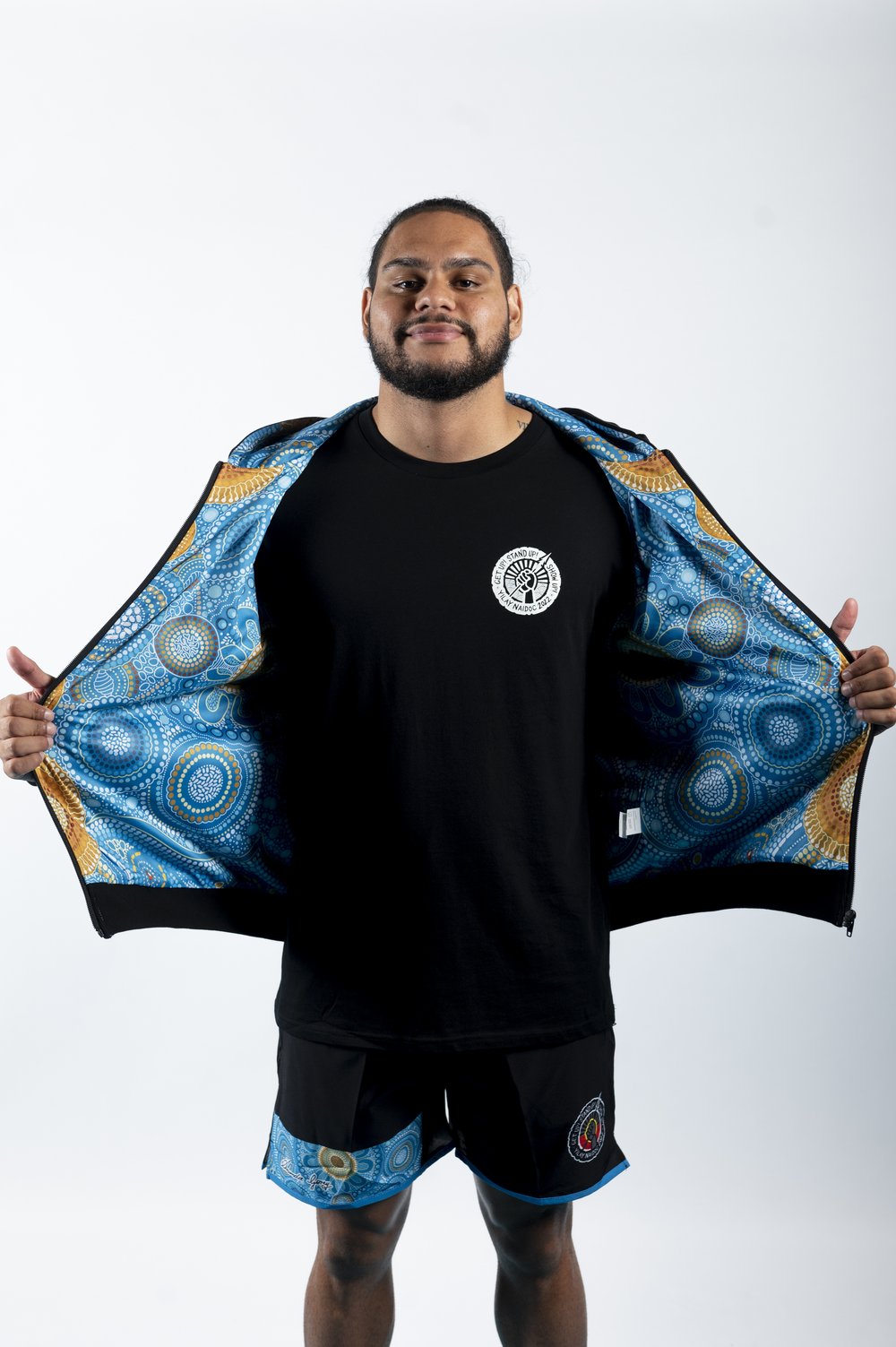 Iterlarentye Anwernekenhe Arratye Atnyenetyeke (Eastern Arrernte) - Cotton/Poly Hoodie - MEN'S