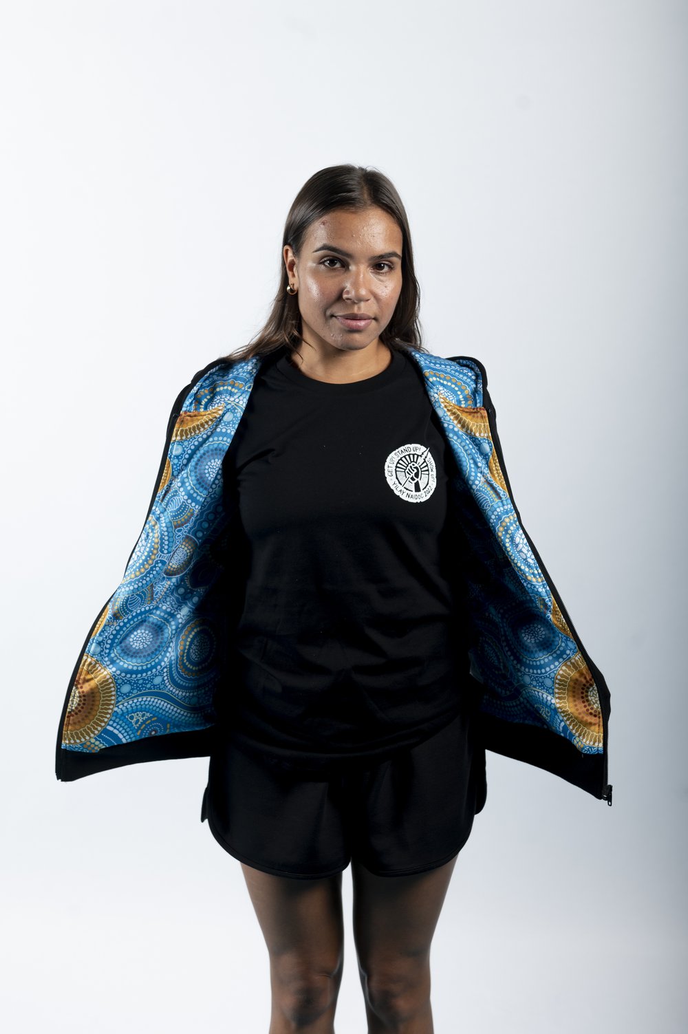 Iterlarentye Anwernekenhe Arratye Atnyenetyeke (Eastern Arrernte) - Cotton/Poly Hoodie - WOMEN'S