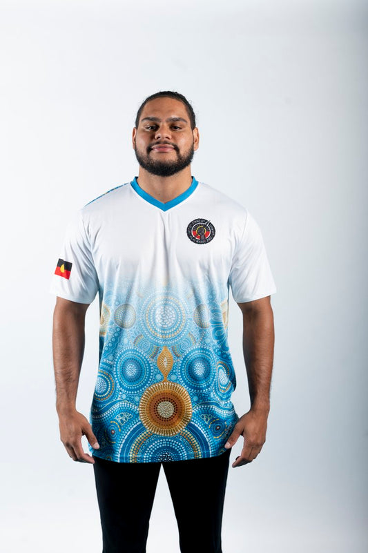 Iterlarentye Anwernekenhe Arratye Atnyenetyeke (Eastern Arrernte) Sport Shirt - MEN'S