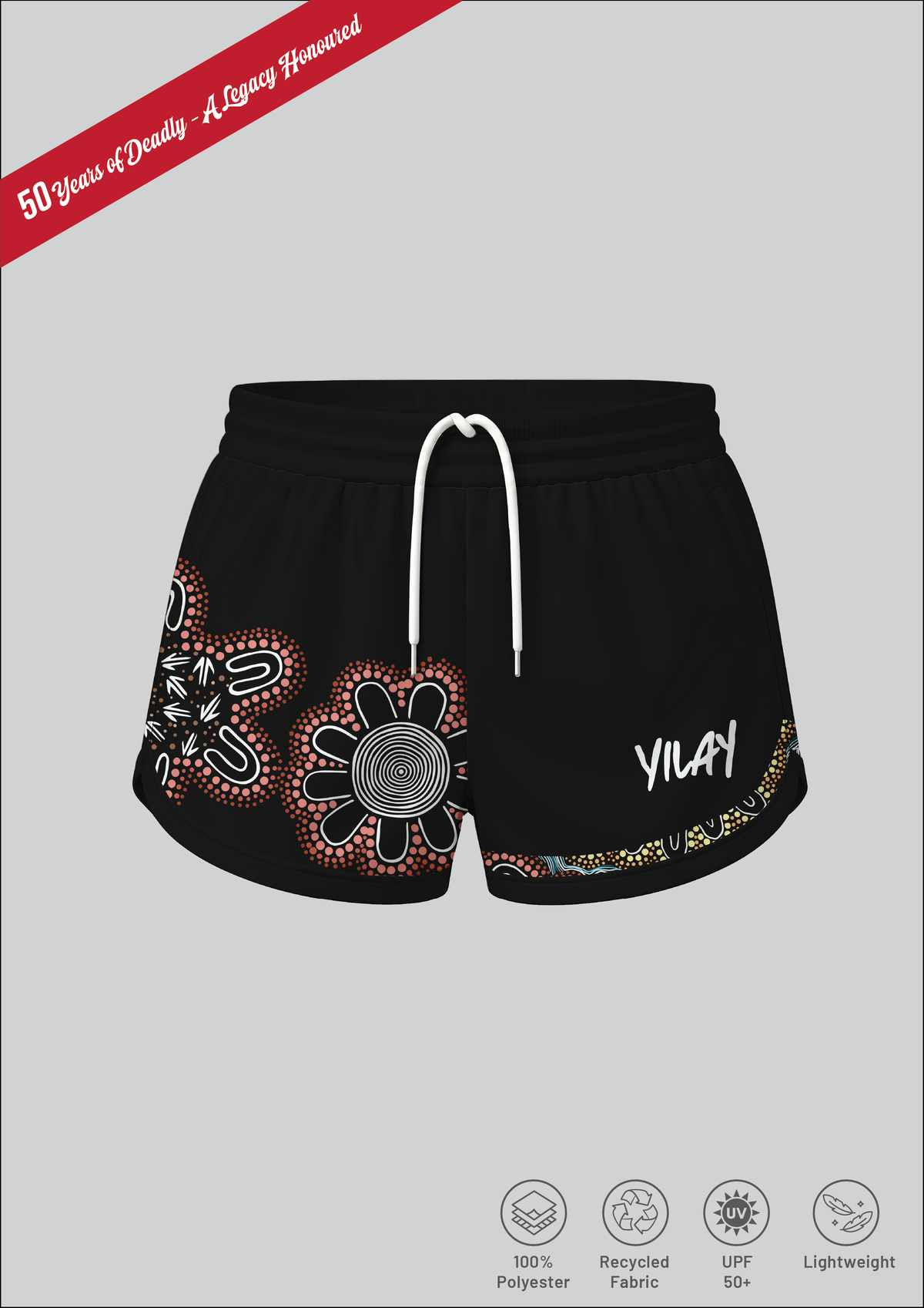 Honouring 50 Years of NAIDOC - Ladies Gym Short