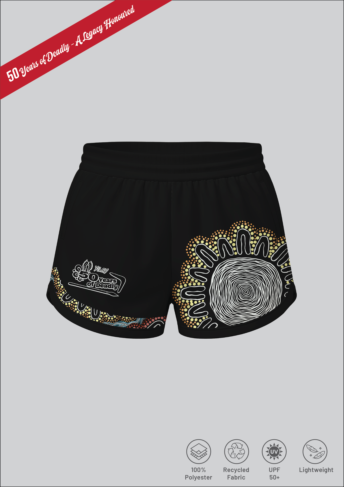 Honouring 50 Years of NAIDOC - Ladies Gym Short