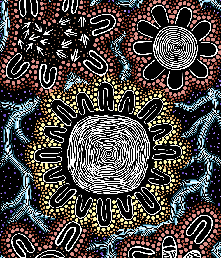 Honouring 50 Years of Deadly - Coloured Corp Elite Polo